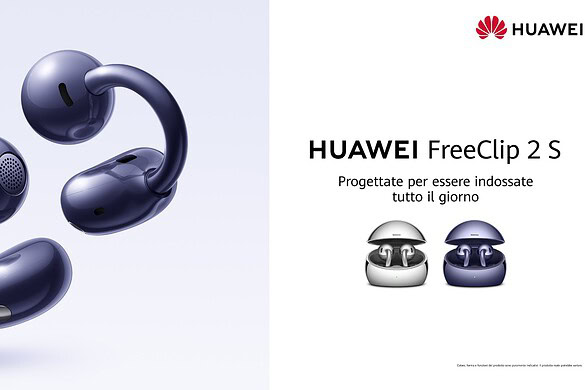 Huawei FreeClip 2 S in arrivo il 14 luglio: archetto elegante e coupon da 40 euro
