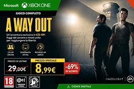 A Way Out a 8,99€ su Amazon: coop per due con un solo acquisto