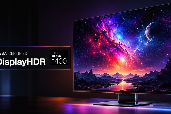 DisplayHDR True Black 1400: VESA alza l’asticella degli OLED