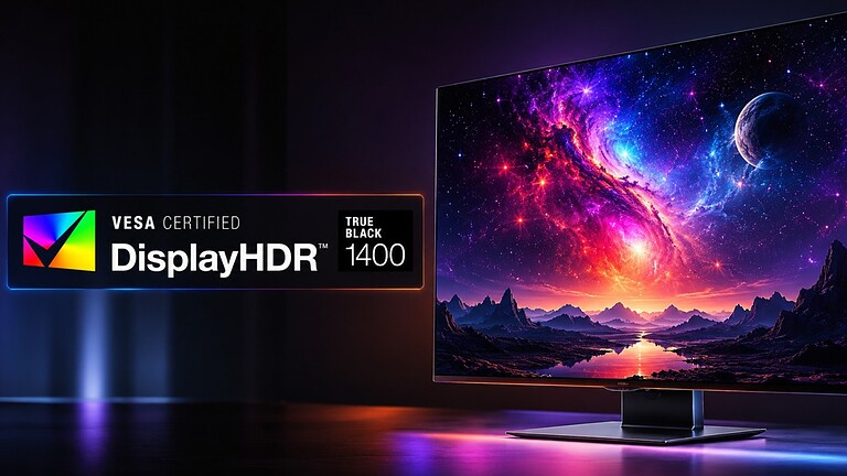 DisplayHDR True Black 1400: VESA alza l'asticella degli OLED