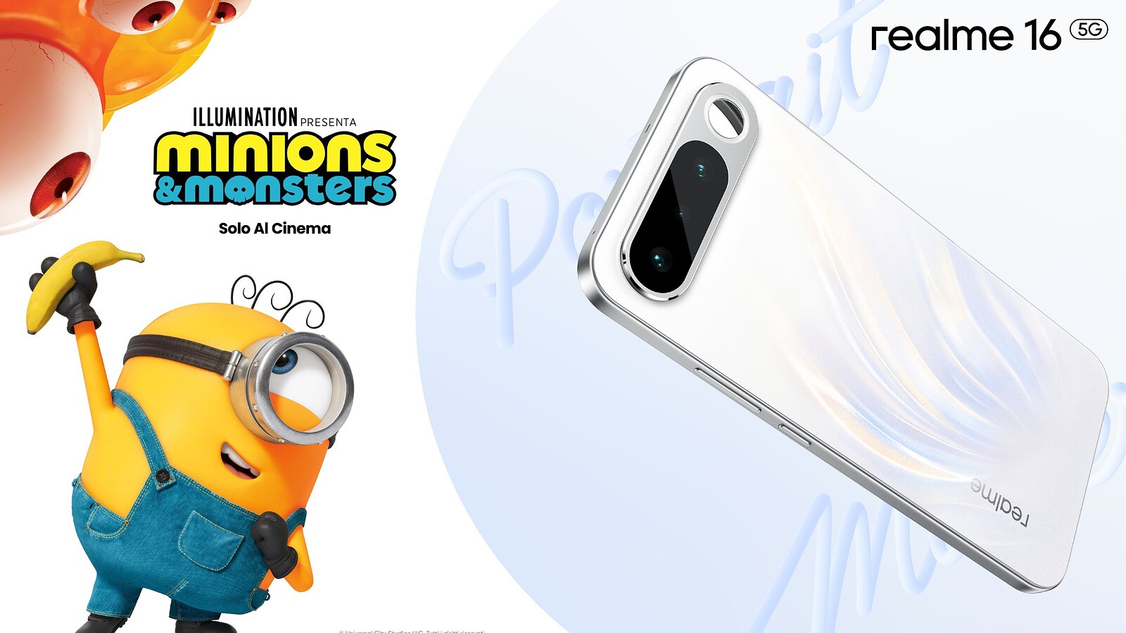 realme celebra Minions & Monsters con una campagna social e retail