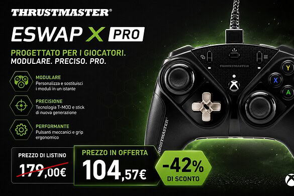 Thrustmaster ESWAP X Pro in offerta a 104,57€ su Amazon