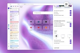 Opera One introduce le schede verticali e migliora Google Lens