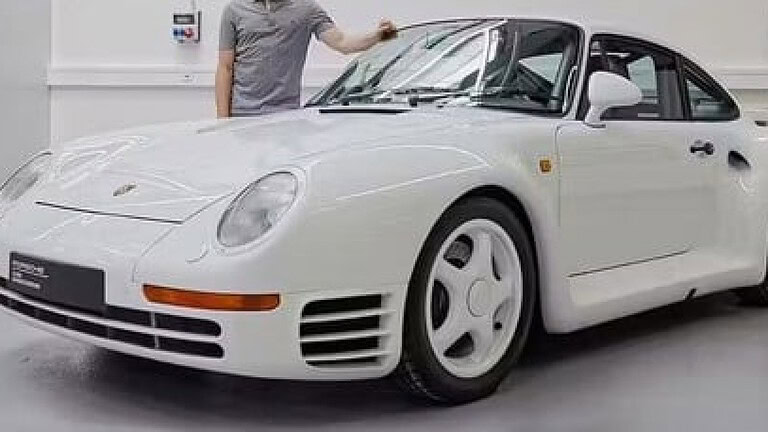 Porsche 959: l'astronave anni '80 di Heidfeld vale una fortuna