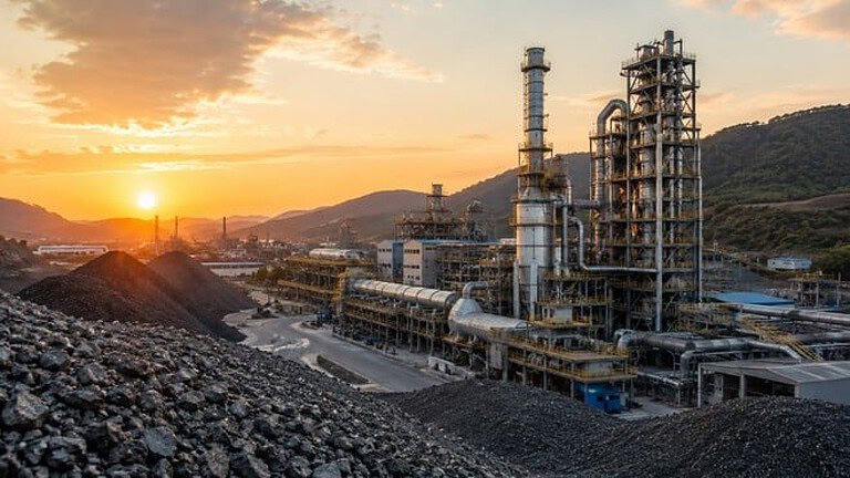Titanio dai rifiuti minerari: la Cina costruisce l'impianto più grande d'Asia