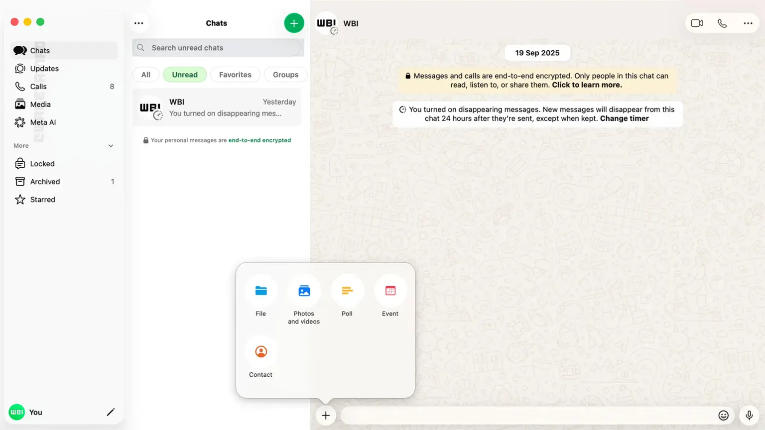 WhatsApp Liquid Glass Mac WhatsApp porta Liquid Glass sull'app per Mac