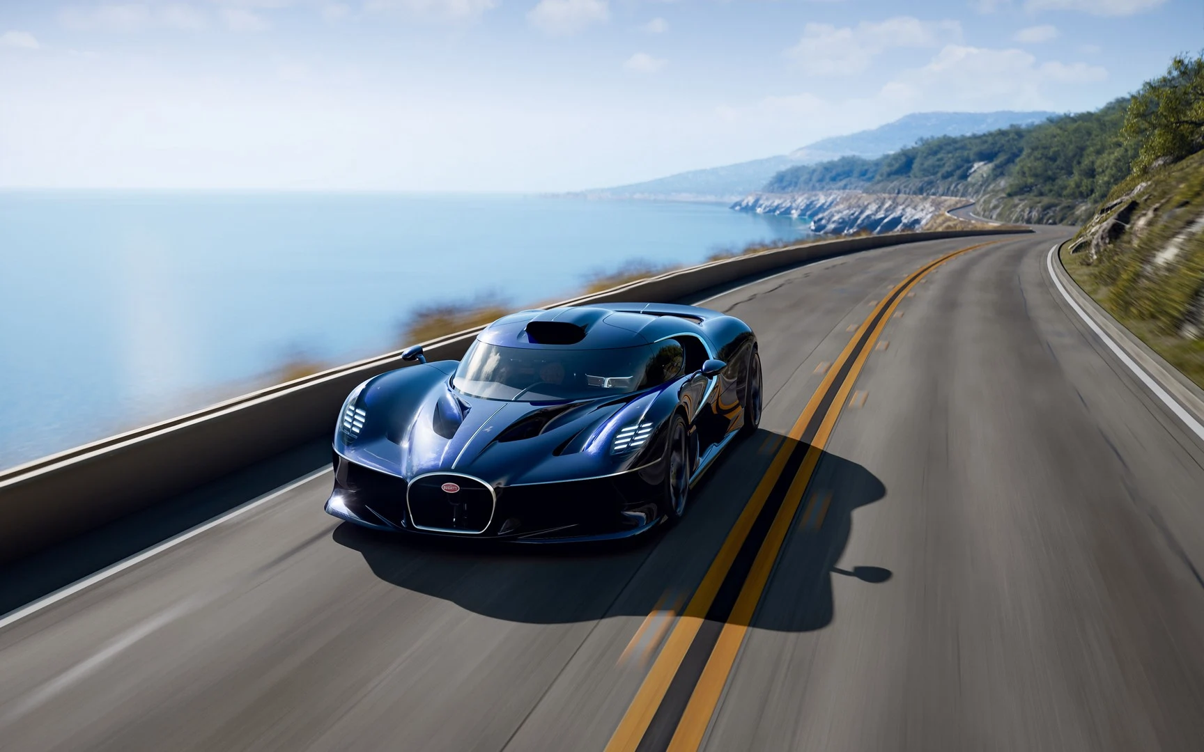 Bugatti Destrier - design Bugatti Destrier: la hypercar unica riporta il motore W16