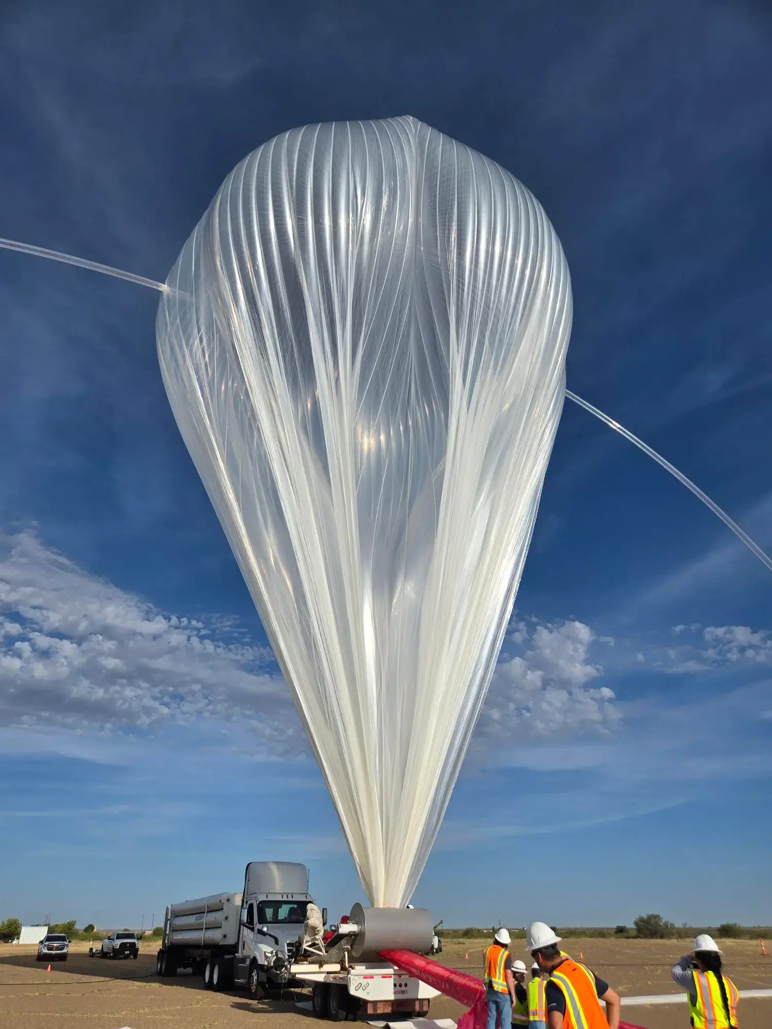 pallone stratosferico NASA NASA, pallone stratosferico a 37,5 km per il primo test di volo