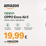 OPPO Enco Buds3 al minimo storico su Amazon a 19,99 euro