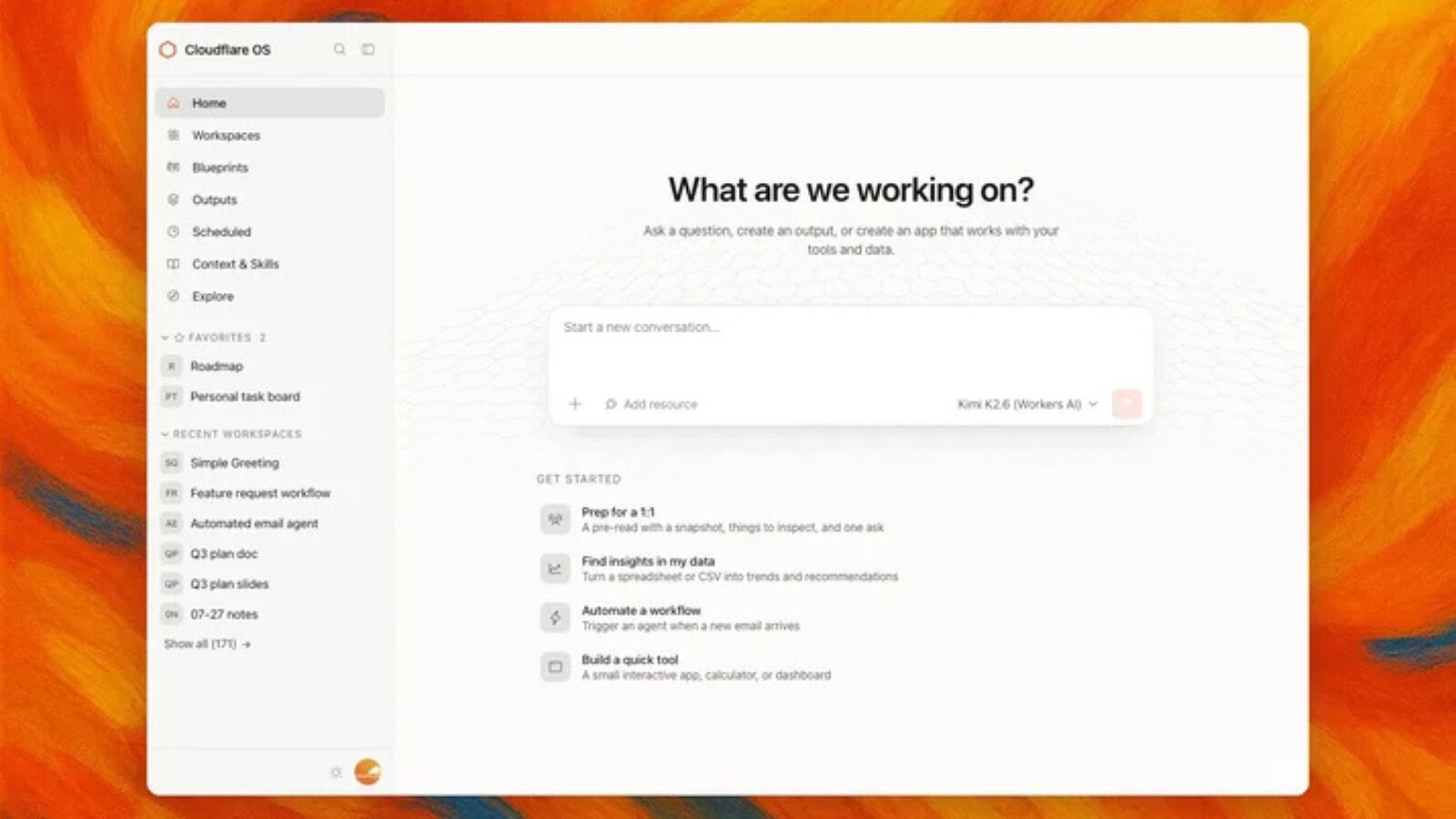 Cloudflare OS, la piattaforma AI open source per il lavoro aziendale