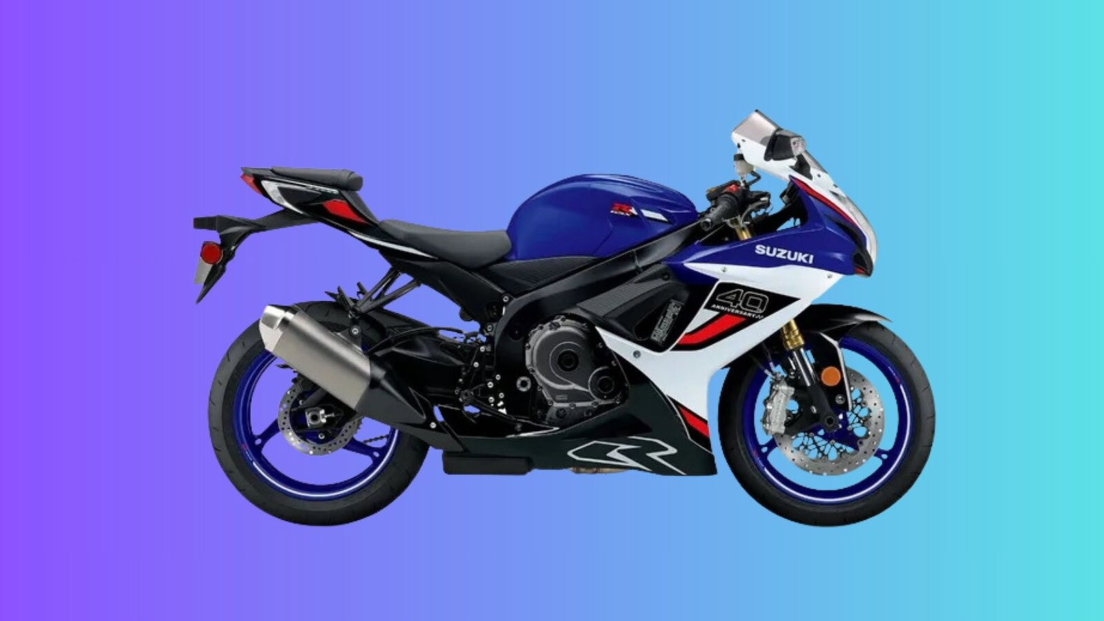 Suzuki GSX-R 600 e 750 2027: due livree e la 40th Anniversary