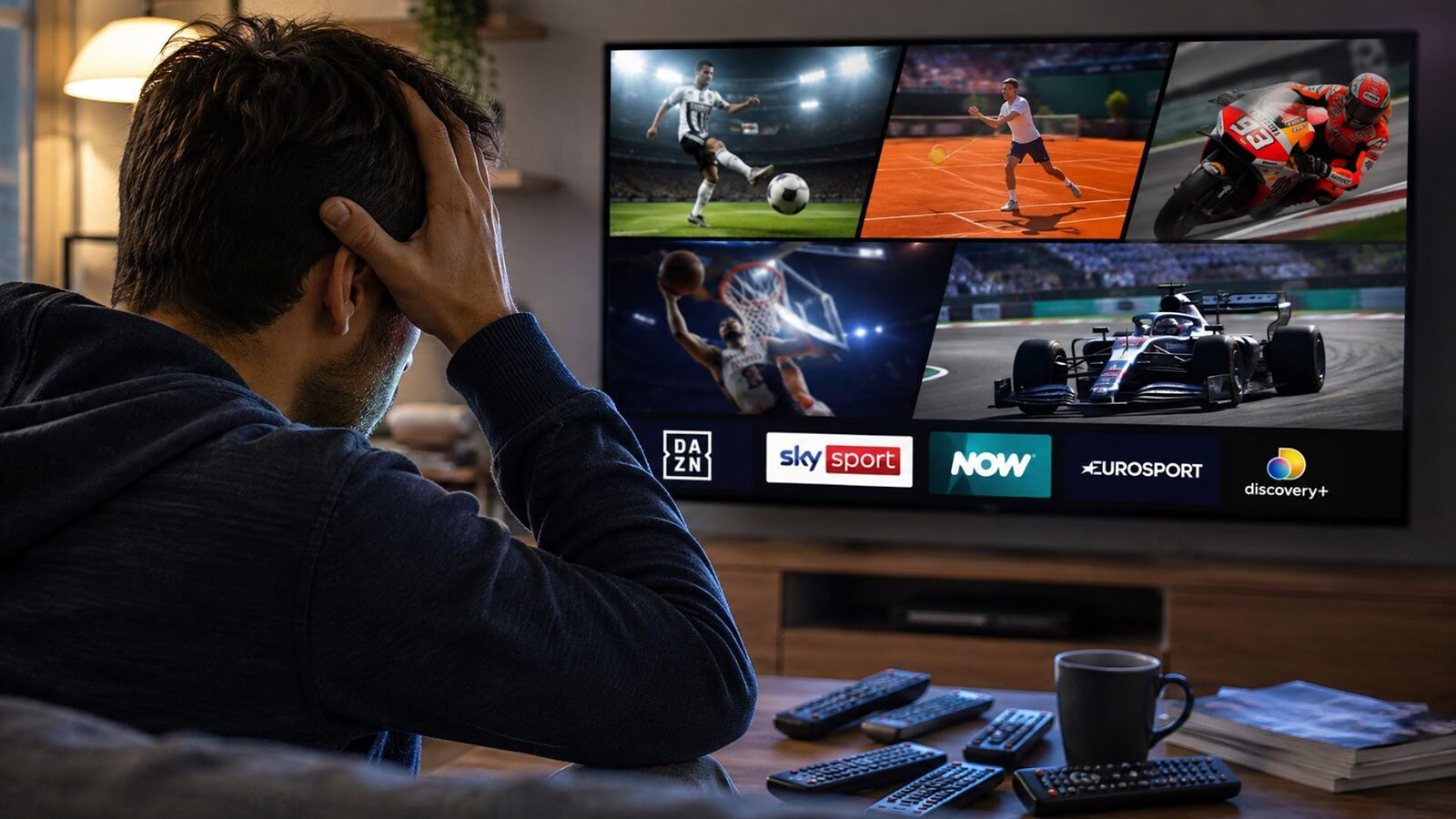 Sport in streaming: il 39% dei tifosi è stufo di troppi abbonamenti