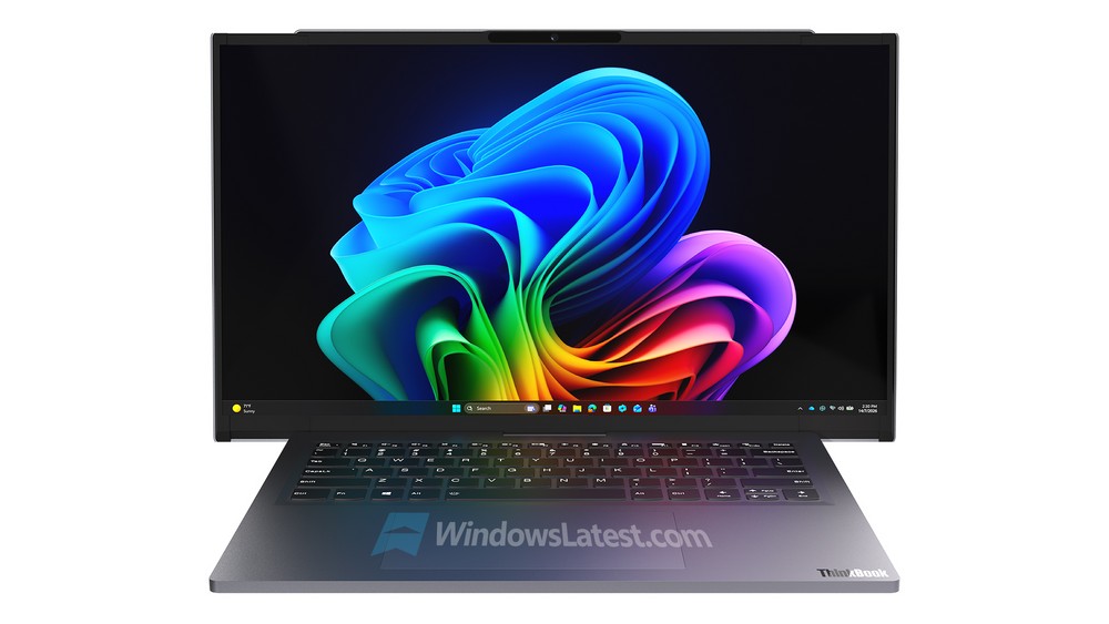 Lenovo Project Swan - dettaglio Lenovo Project Swan: il ThinkBook con display arrotolabile