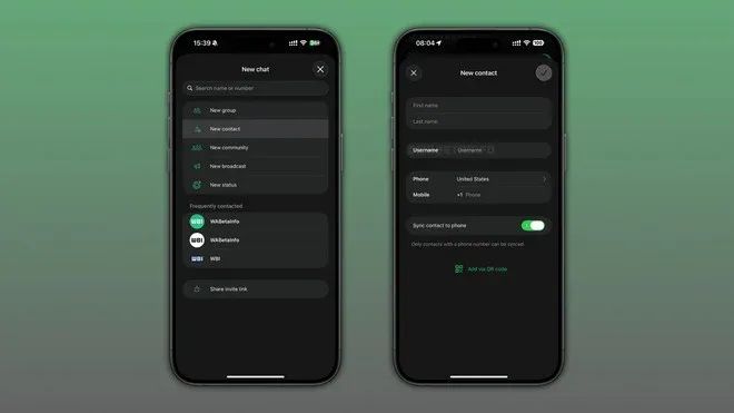 WhatsApp WhatsApp: gli username arrivano nella scheda dei contatti, il numero non sarà più indispensabile
