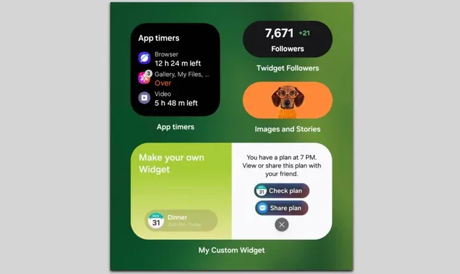 One UI 9.5 One UI 9.5, widget creati dall'AI in arrivo sui Galaxy