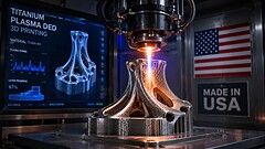 Titanio al plasma, PyroGenesis firma la prima fornitura USA