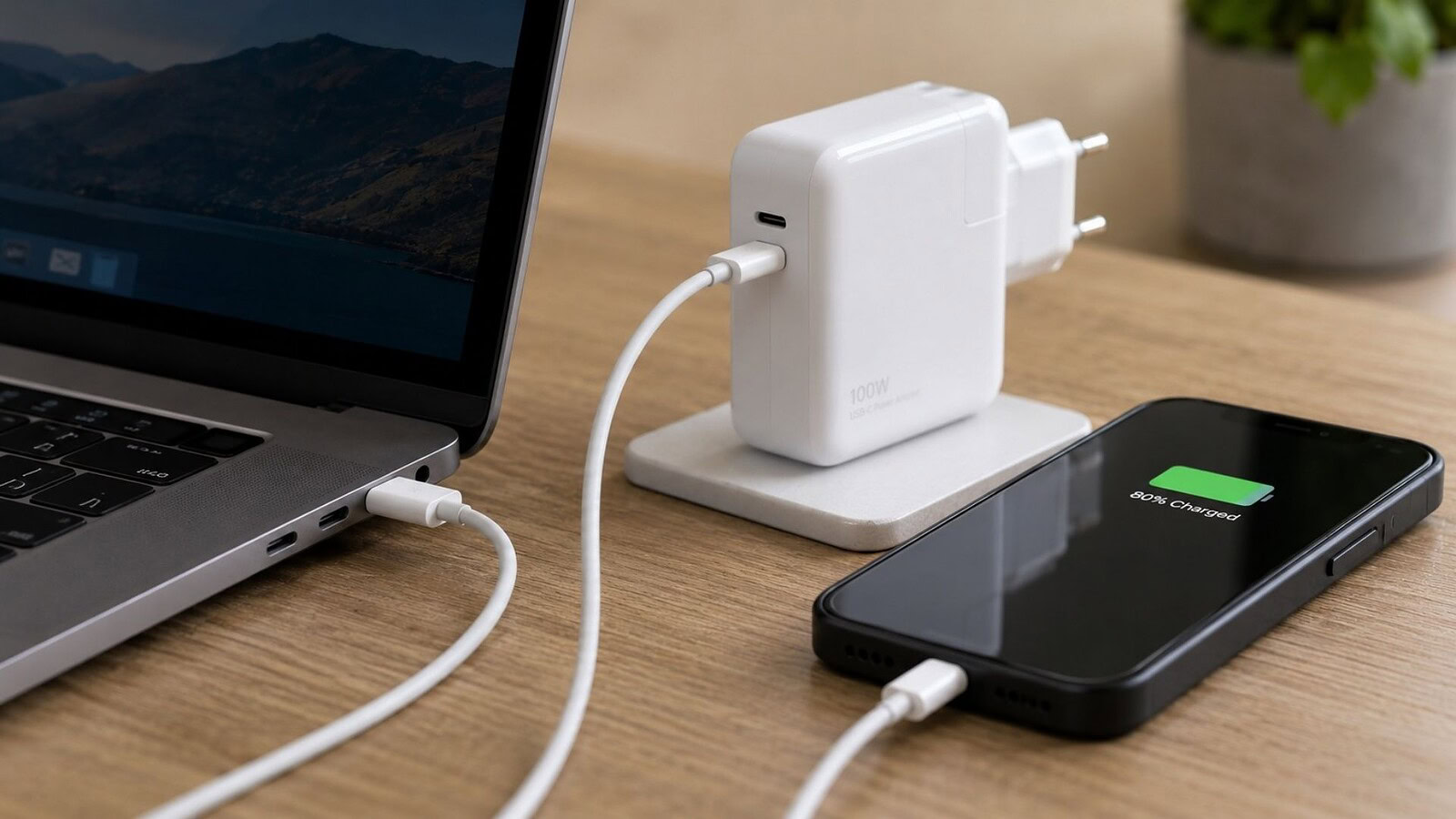 Caricatore USB-C, si può usare quello del laptop per lo smartphone?