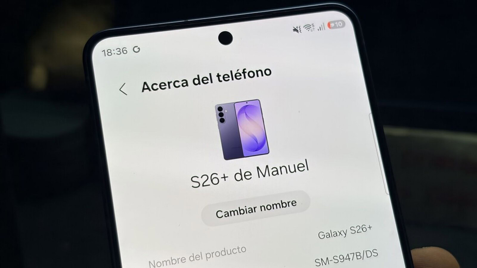 Cambiare nome al telefono Android