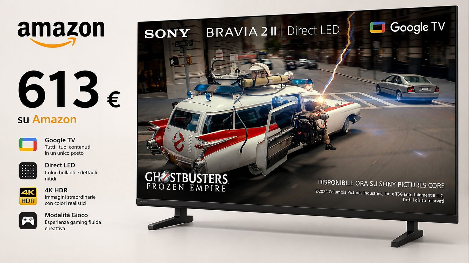 Sony BRAVIA 2 II 55″: prezzo minimo storico su Amazon