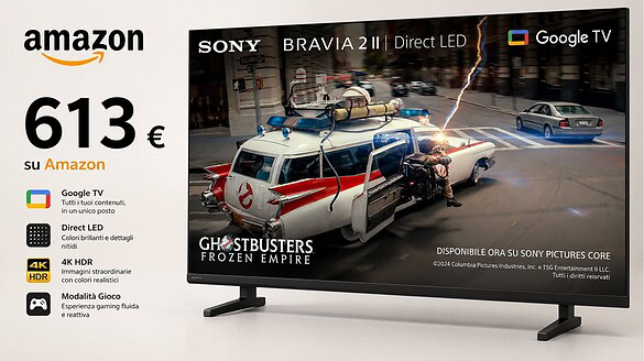 Sony BRAVIA 2 II 55″: prezzo minimo storico su Amazon
