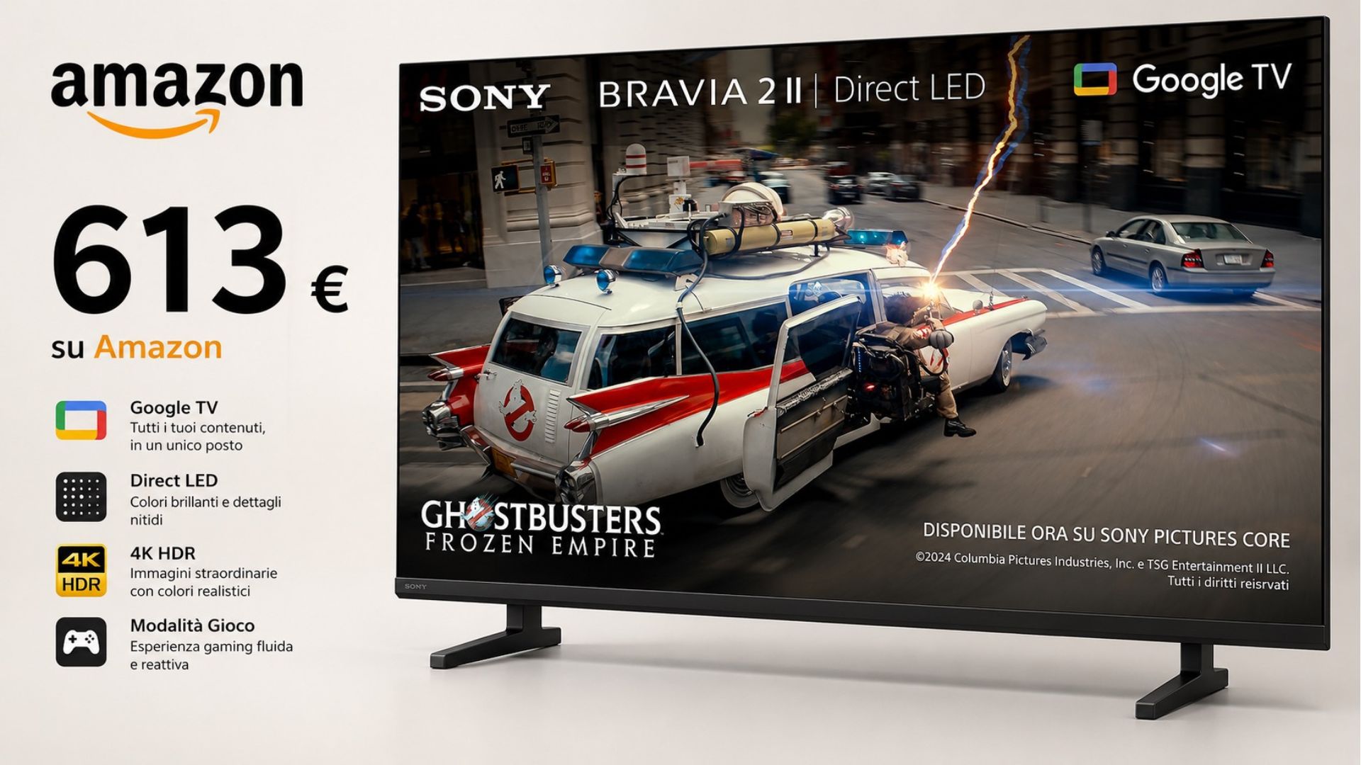 Sony BRAVIA 2 II 55": prezzo minimo storico su Amazon