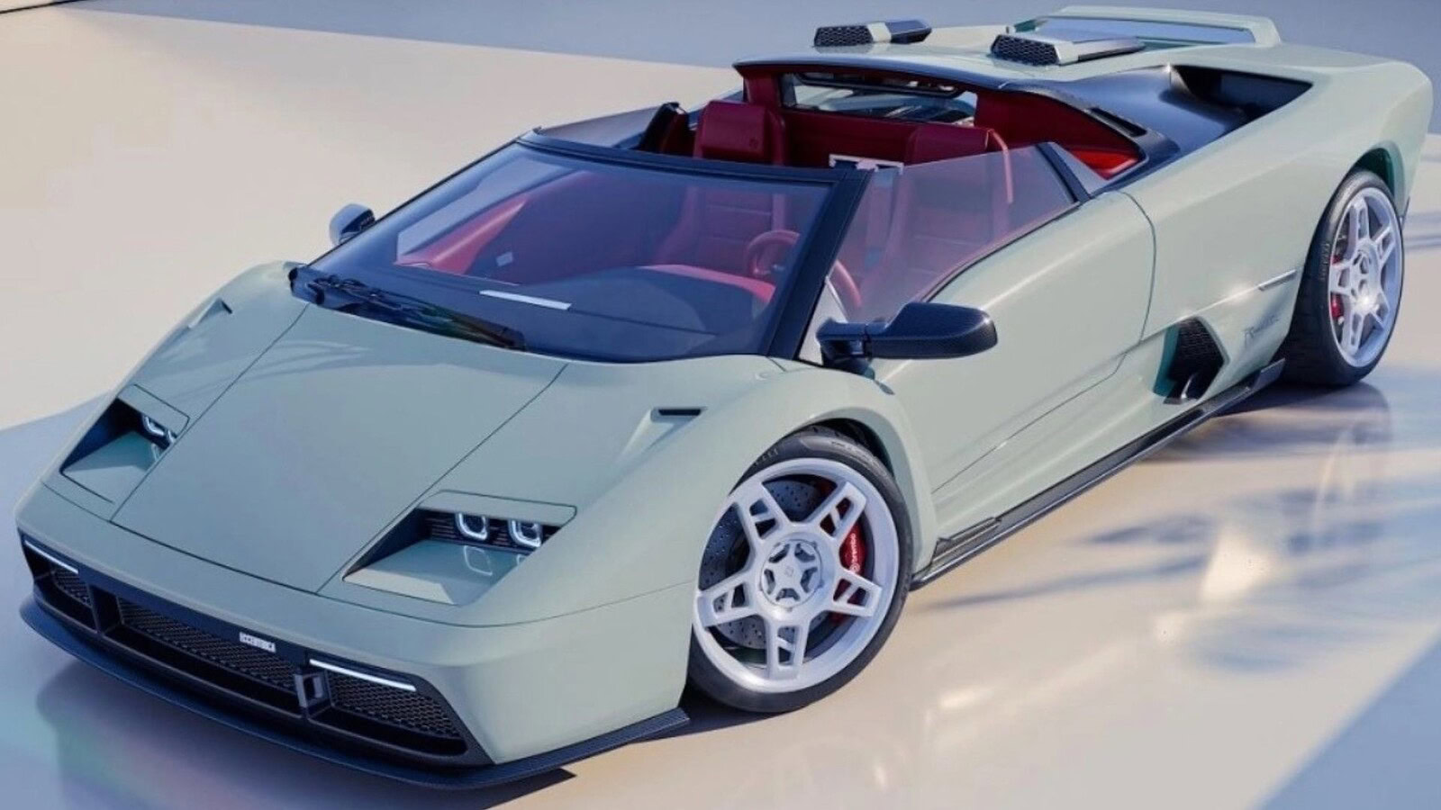 Eccentrica V12 Roadster: la Lamborghini Diablo rinasce con 550 CV e cambio manuale