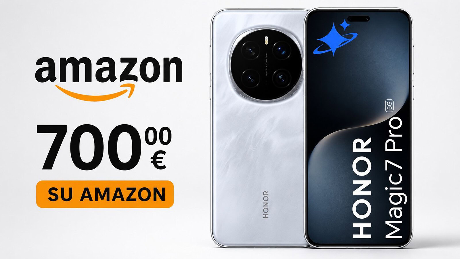 HONOR Magic 7 Pro a 700 euro su Amazon: minimo storico