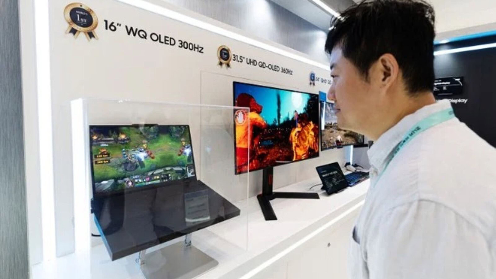 Samsung Display presenta il primo OLED 300 Hz per notebook