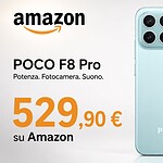 POCO F8 Pro al minimo storico su Amazon: 512 GB scontati