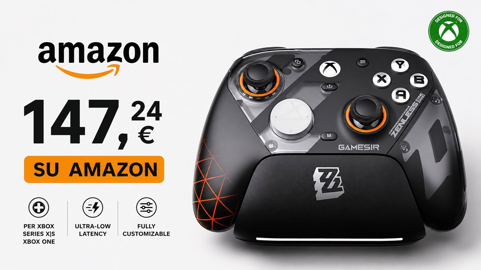 GameSir G7 Pro Zenless Zone Zero al minimo storico su Amazon