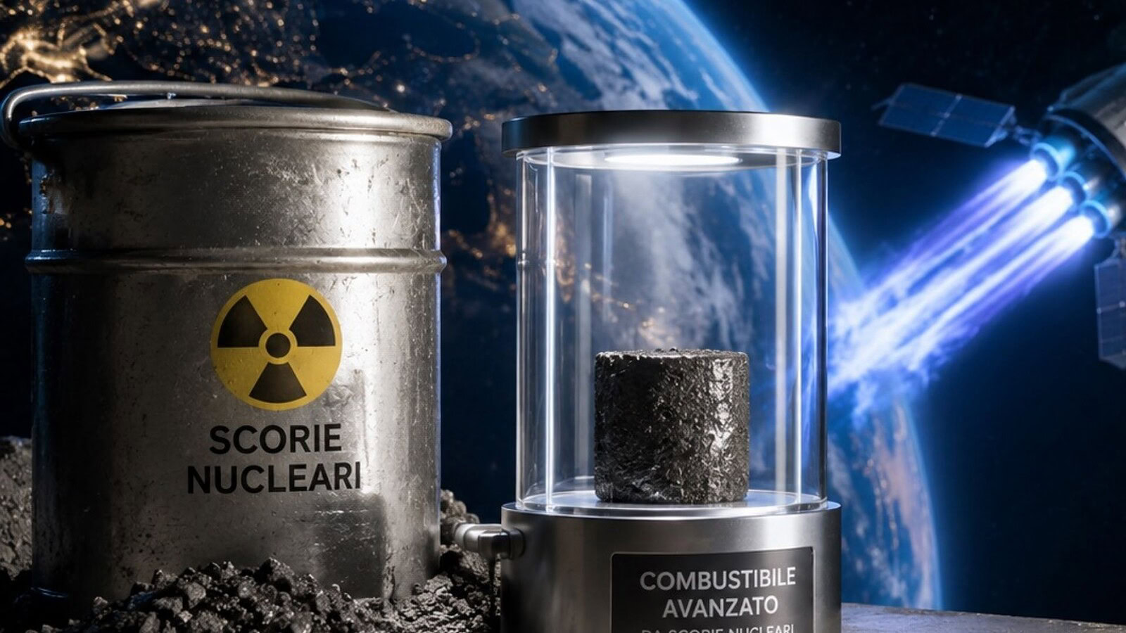Scorie nucleari come carburante spaziale: il piano britannico