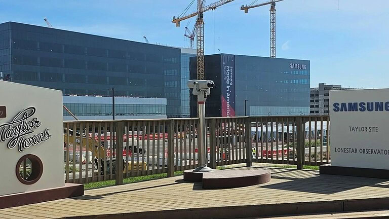 Samsung, seconda fabbrica di chip in Texas: lavori già avviati