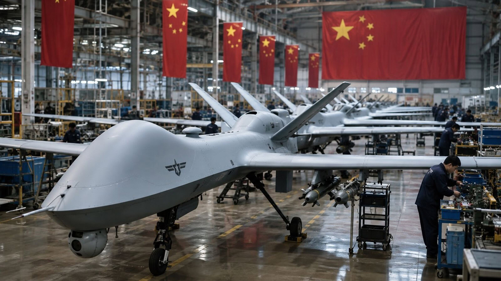 Droni militari, la Cina rischia di non reggere la produzione