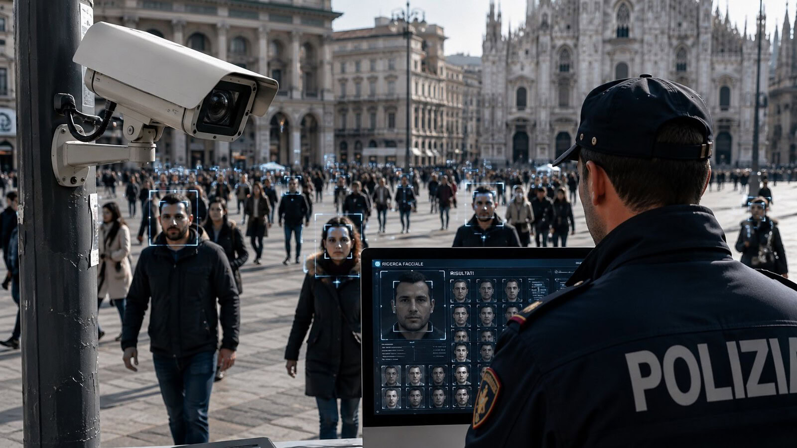 Riconoscimento facciale, nuove regole per la polizia in Italia