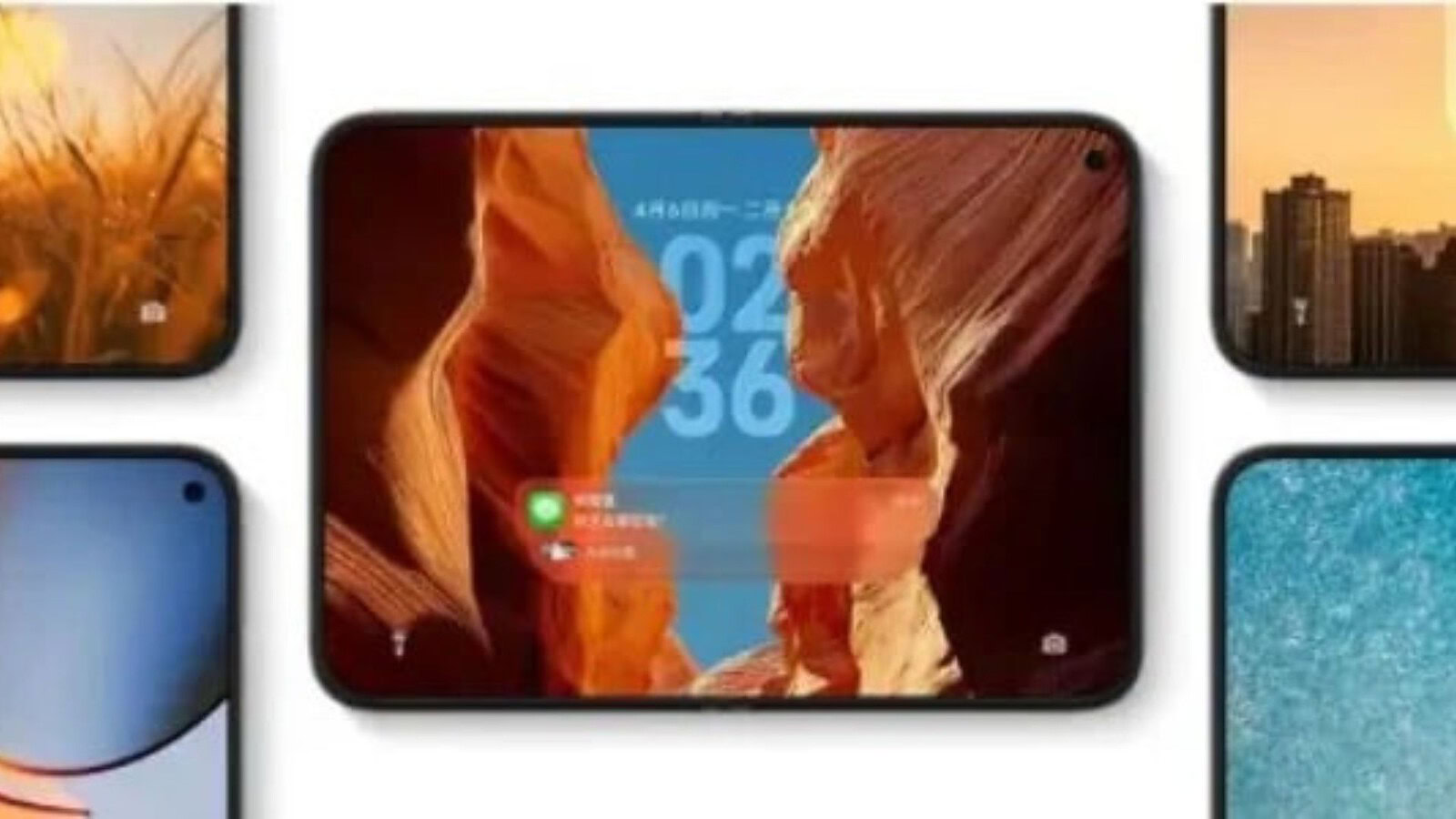 Xiaomi Mix Fold 5, il design a passaporto si mostra dall'interno