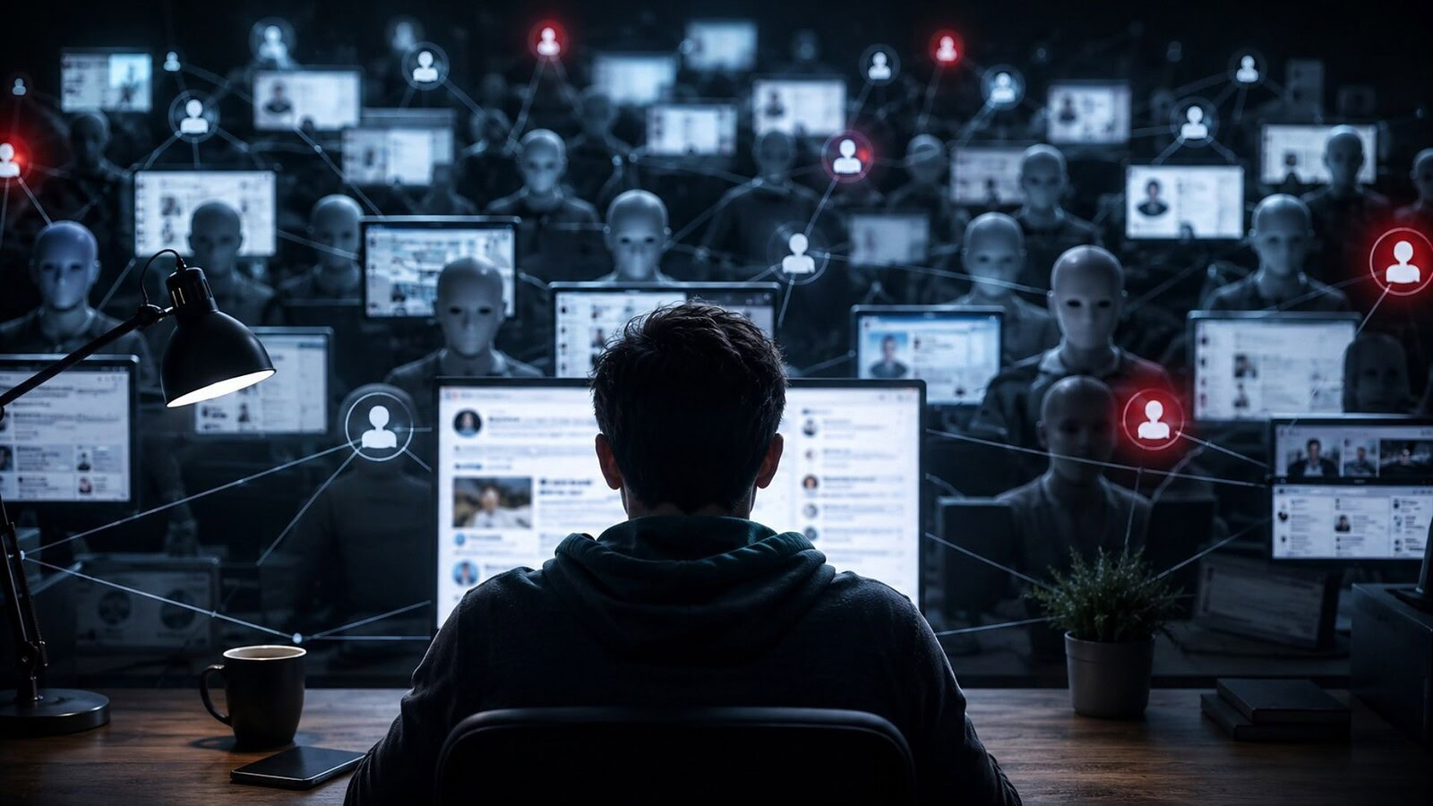 Dead Internet, i bot superano gli umani: il 57% del traffico web