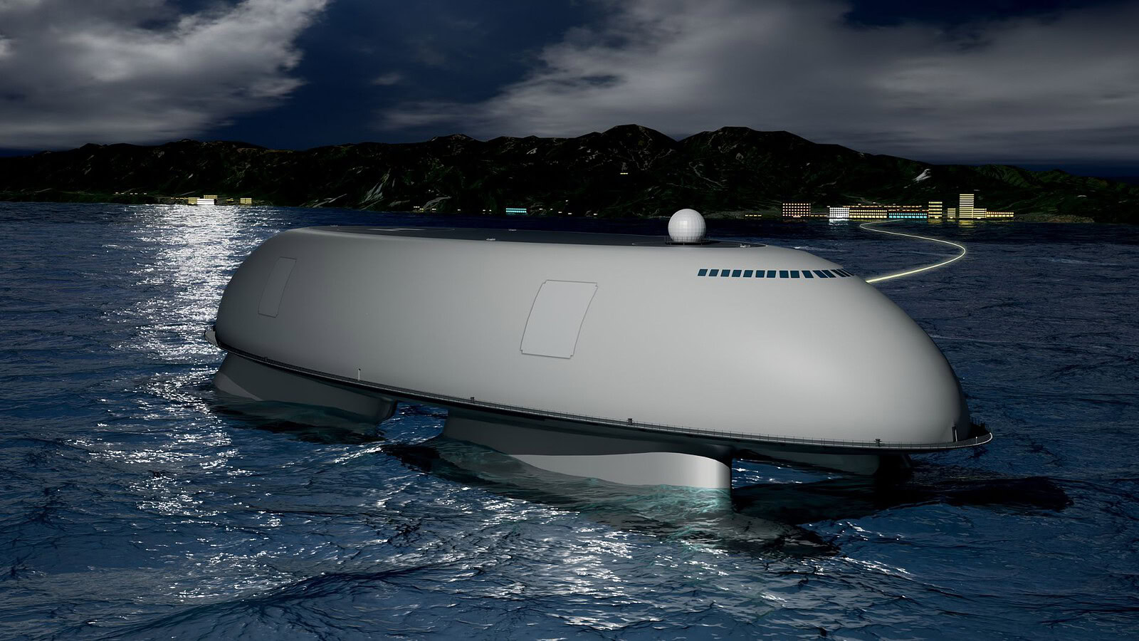 Kraaken, la nave che alimenta 32.000 case senza carburante