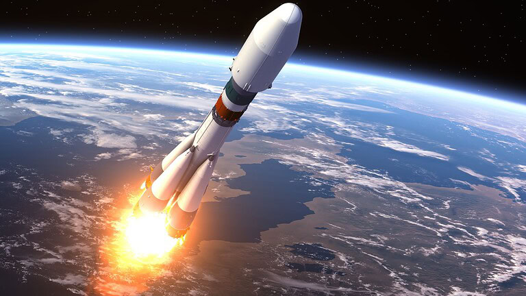 Starship ripreso dallo spazio da un satellite Starlink V3