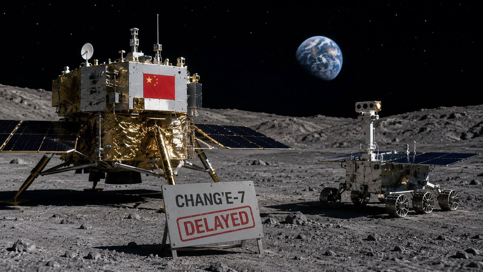 Cina rinvia missione Chang'e-7: la caccia all'acqua sulla Luna slitta