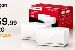 Mercusys Halo H37BE: il Wi-Fi 7 crolla al minimo storico