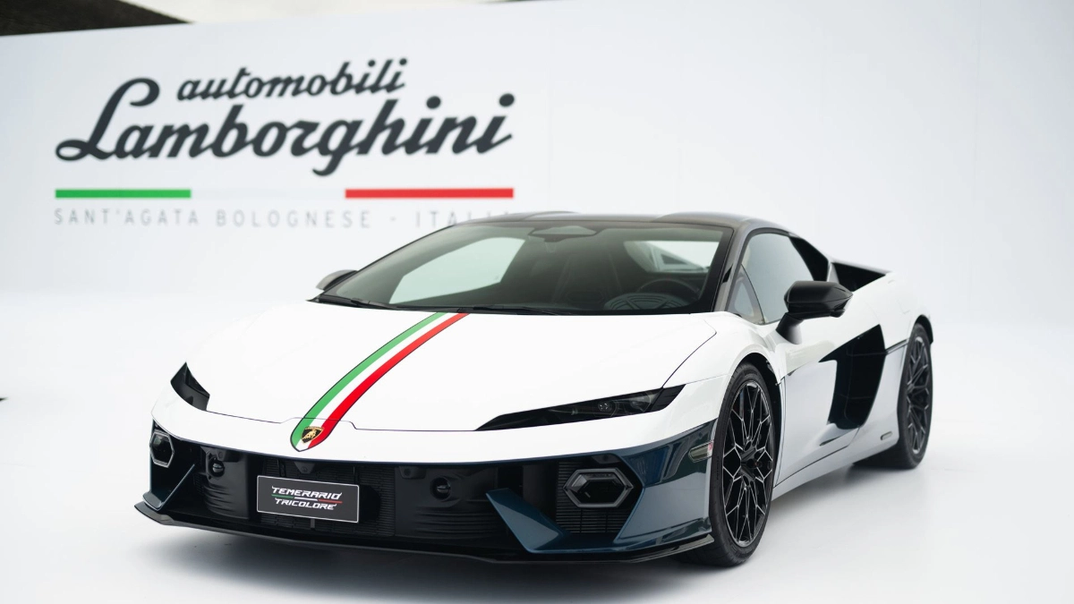 Lamborghini Temerario Tricolore - caratteristiche Lamborghini Temerario Tricolore: la livrea che celebra l'Italia