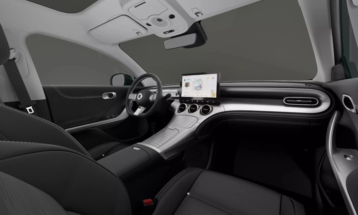 Smart Model Year 2027 - dettaglio Smart Model Year 2027: trazione integrale sulla #5 Premium e Black Edition