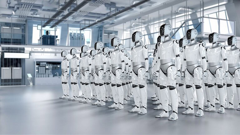 Mitsubishi riconverte una linea motori per robot umanoidi