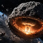 Cina, la bomba nucleare per deviare gli asteroidi pericolosi