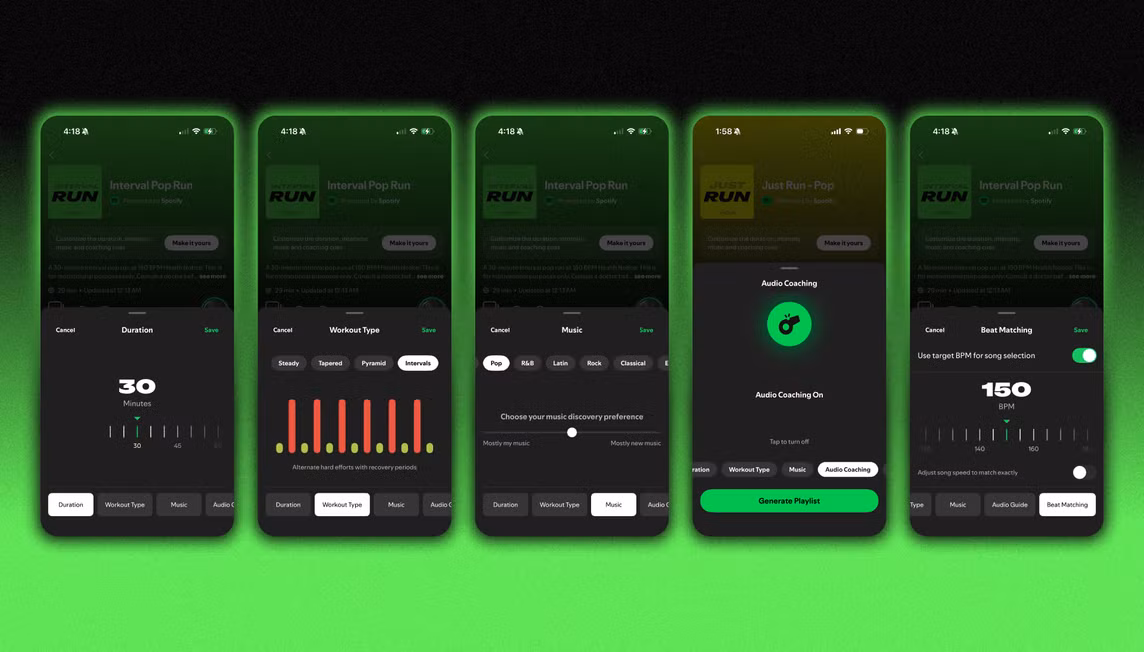 Spotify Running Mode Spotify