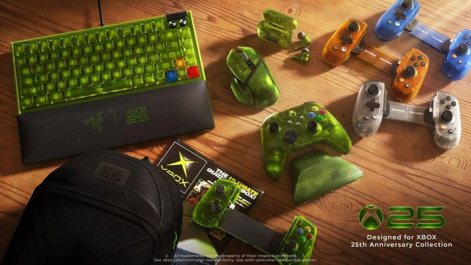 Xbox celebra i 25 anni con accessori verdi in edizione limitata