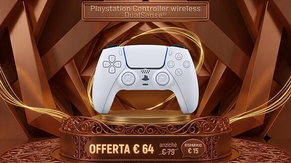 DualSense Chroma Pearl in sconto su Amazon fino ad agosto 2026