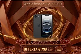 iPhone 16e da 512 GB al minimo storico su Amazon: -200 euro