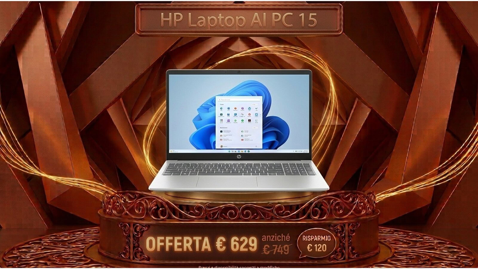 HP 15 al minimo storico su Amazon: prezzo più basso di sempre