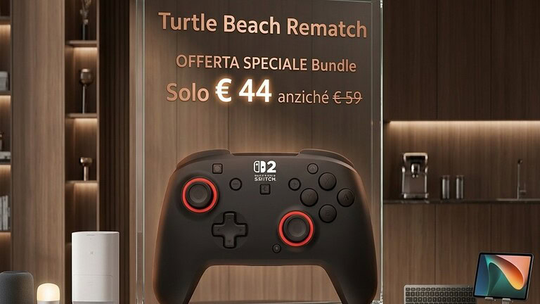 Turtle Beach Rematch: il controller Super Mario al minimo storico